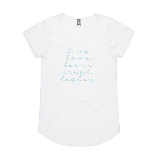 Womens Tee White Thumbnail